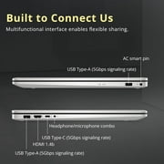 HP 17.3 FHD Laptop for Business and Students, AMD Ryzen 5 7430U, Wi-Fi 6, Windows 11 Pro (32GB RAM | 2TB SSD)