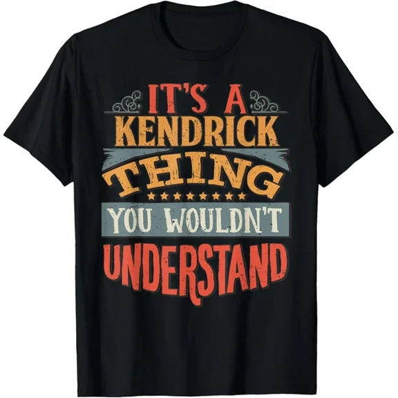 Kendrick Name T-Shirt Unisex S-5XL Hot Trending Shirt, Vintage Birthday Gift