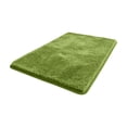 thumbnail image 2 of Shaggys Bath Mat Soft Microfiber Shower Rug Non Slip Absorbent Quickly Dry Washable Floor Carpet for Bathroom Bedroom 15.7x23.6in Green, 2 of 7