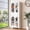 White, variant on CXUZCZ Metal Buffet Cabinet, Bathroom Floor Storage Cabinet with 2 Adjustable Shelves, Freestanding Storage Sideboard for Entryway,Office, Restaurant, Living Room,11.8 x 23.6 x 31.5 Inches,Black
