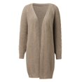 thumbnail image 5 of Vedolay Womens Cardigans Lightweight Long Sleeve Open Front Cardigan Sweaters Coat Khaki,M, 5 of 5