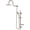 Brushed Nickel, variant on AquaRain 8-in Rain Showerhead Shower System with Adjustable Slide Bar and Multi-function Handshower Brushed Nickel