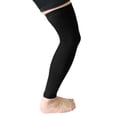 thumbnail image 2 of Unique Bargains Athletics Knee Compression Sleeves Support Running Sport Brace Thigh Calf Sock Black XL, 2 of 5