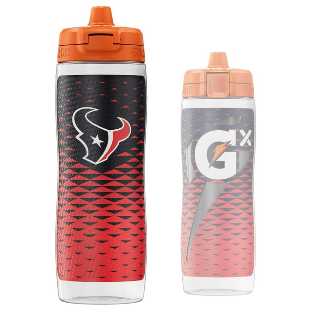 Botella Squeeze Gatorade Gx NFL de 900 ml, antideslizante, con hidratación