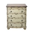 thumbnail image 3 of Beaumont Lane 4 Commode en Blanc en Détresse, 3 of 7