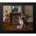 thumbnail image 2 of Vallotton, Felix 17x15 Black Modern Framed Museum Art Print Titled - Interior With a Woman In a Shirt, 2 of 5