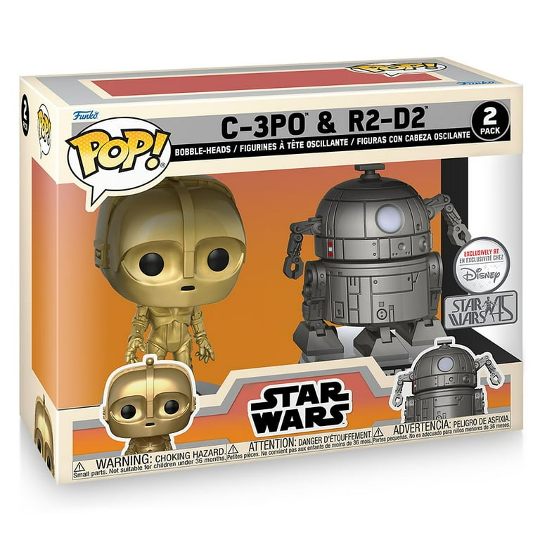 Funko POP! Star Wars C-3PO and R2-D2 Concept Series 2 Pack