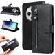 thumbnail image 1 of Estuche de Cuero PU con Cierre para Xiaomi Redmi 14C 4G , Funda Protectora con Billetera y Correa, 1 of 6