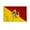 Sicily 4x6 ft Flag, variant on AGAS Small Sicily Flag 4x6 inch - 11 inch Plastic Pole Polyester Fabric Stitched Edges Sicilian Hand Held Mini Small Stick Flags