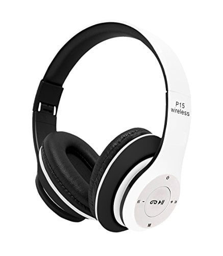 Wish House Bluetooth Headphones On Ear, 40mm Driver Wireless Headset  Foldable with Mic, Wired and Wireless Headphones for Cell Phone (White) -  Walmart.com