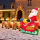 thumbnail image 4 of Arco de árbol de Navidad inflable con trineo de Papá Noel, decoración para el hogar y el exterior con luz LED, regalos para fiestas de jardín y Año Nuevo, 4 of 5