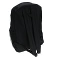 thumbnail image 4 of Throw Back Retro Minimal 600D Polyester Old School Backpack Black, 4 of 4