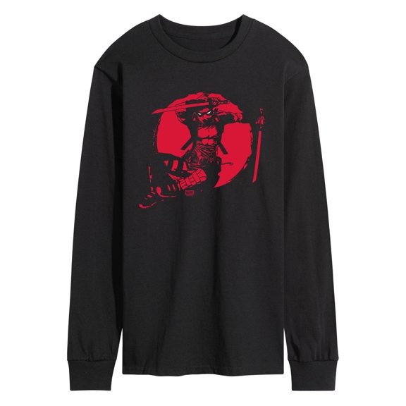 Marvel - Deadpool Silhouette - Men's Long Sleeve Graphic T-Shirt