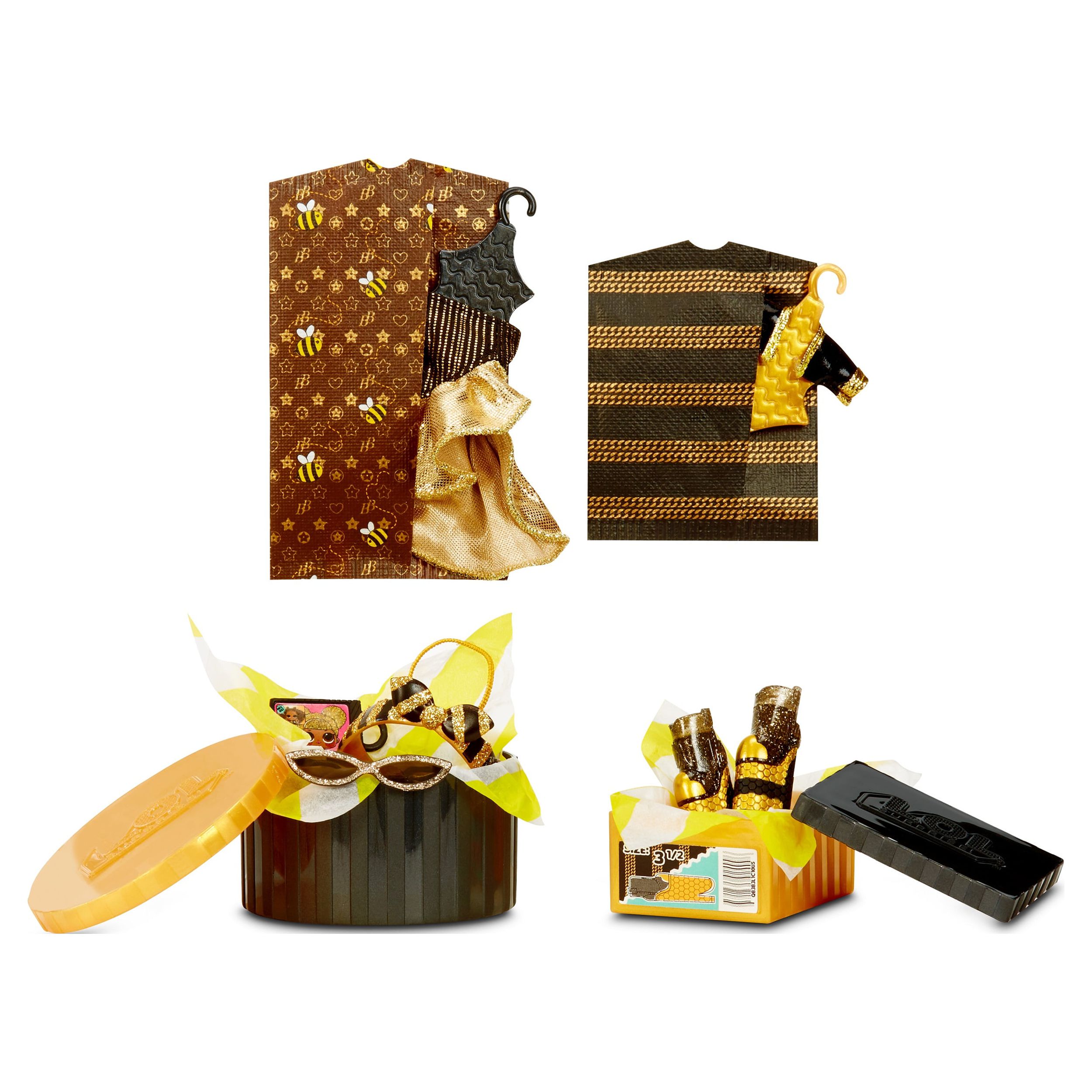 LOL Surprise JK Queen Bee Mini Fashion Doll With 15 Surprises, Great Gift for Kids Ages 4 5 6+ - image 5 of 7
