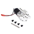 thumbnail image 1 of Vogacara Motor de caja de cambios de transmisión 370 con eje de transmisión, aleación de aluminio, apariencia exquisita, efecto de disipación de Kits de construcción modelo Plata Vogacara FN001311-03, 1 of 5