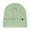 Light Green, variant on 12" Cuff Beanie Hat Knit Cap in Light Green