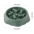 thumbnail image 5 of 2025-2026 Dog Bowls - Slow Feeder for Dog Bowl, Medium/Mini, Dog Bowl Slow Food Bowl Small And Medium-sized Dog Feeder Dog Food Slow Food Bowl Clearance, 5 of 5