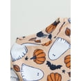 thumbnail image 5 of GXFC Infant Baby Boys Girls Halloween Romper Newborn Long Sleeve Pumpkin Print One Piece Jumpsuit Cute Halloween Bodysuit Costume 0-18M, 5 of 8