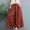 Red, variant on WIZUTIZ Women's Ice Silk Wide Leg Cropped Pants High Waist Elastic Band Lightweight Breathable Summer Trousers Solid Color Flowy Chic Soft