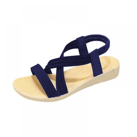 

Summer Women Mix Color Flip Flops Beach Shoes