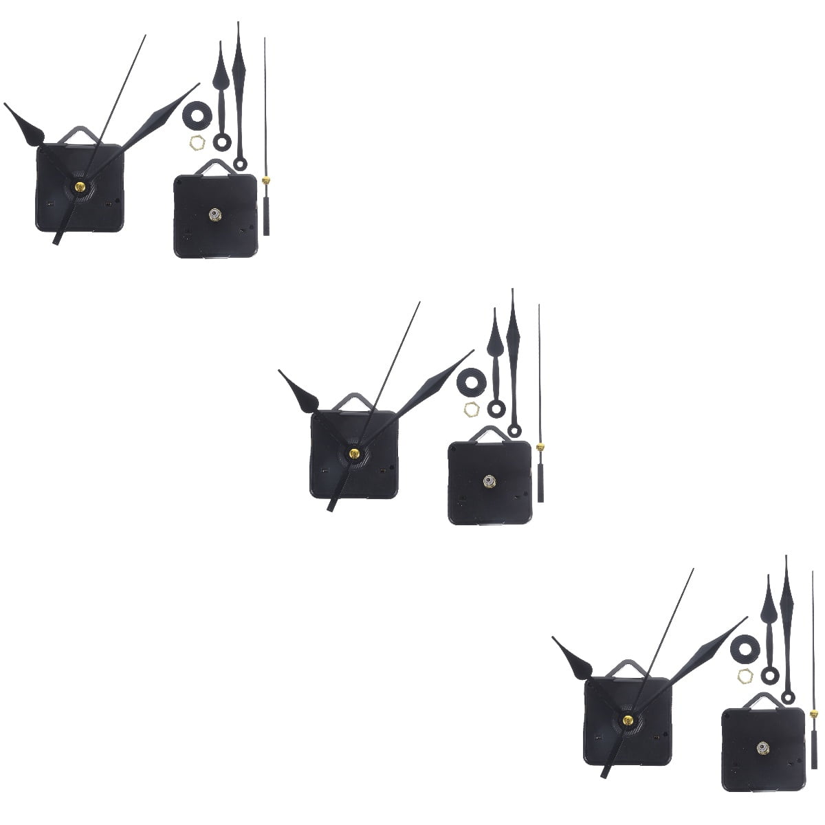 Raindrops 6 Sets  of Creative DIY Clock Mechanism Repair Parts Clock Mechanism for Home