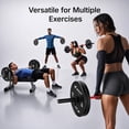 thumbnail image 6 of MERACH 90lb Olympic Weight Plates, 2-Inch Rubber Barbell Plates for Home Gym, Pair, 6 of 9