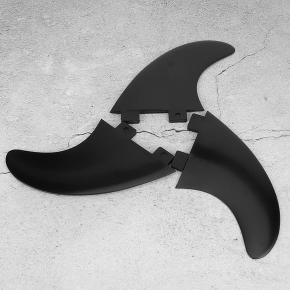 FAGINEY Surfboard Fin, Surfboard Tail Fin, Black Fun Outdoor Adult Children For Surfing