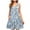Light Blue, variant on Maxi Dresses for Women Plus Size Dresses Carnival Women Casual Large Size Sleeveless Crew Neck Short Dress A Purple L