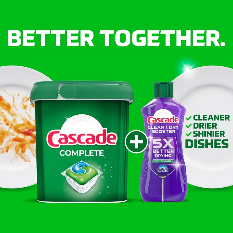 Cascade Complete Dishwasher Detergent Fresh, 33ct - Walmart.com