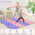 thumbnail image 5 of XF XINFENG Gymnastics Mat for Home, 6'x4'x2" Thick Portable Tumbling Mat Folding Exercise Gym Mat with Carrying Handle, CM, 5 of 7