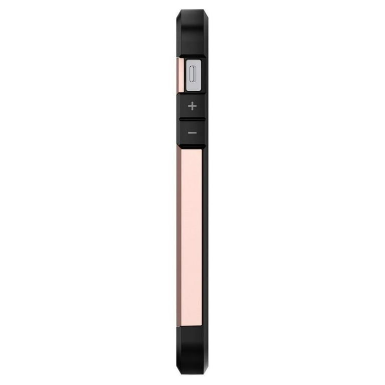 For iPhone SE (2016), 5S, 5 Case, Spigen Ultra Hybrid Clear Slim Cover -  Black