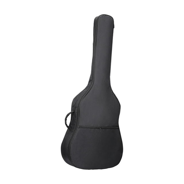Bolsa para guitarra eléctrica, estuche para guitarra Oxford antiarañazos de 40 pulgadas y 41 pulgadas, bolsa de transporte con asa de transporte para Negro
