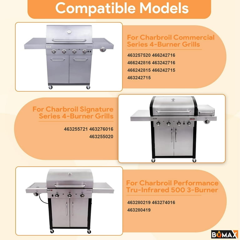 Stainless Steel Char Broil Tru Infrared Emitter Charbroil Tru