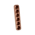 thumbnail image 2 of Huevera de madera, contenedor para huevos, organizador de huevos portátil duradero, bandeja para huevos para 6 cuadrícula, 2 of 9