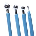 thumbnail image 4 of 4pcs Metal Ball Fondant Cake Decorating Sugarcraft Gumpaste Flower Modelling Mold DIY Tools, 4 of 8