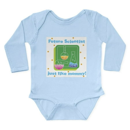 

CafePress - Future Scientist Like Mommy Baby Body Suit - Long Sleeve Infant Bodysuit