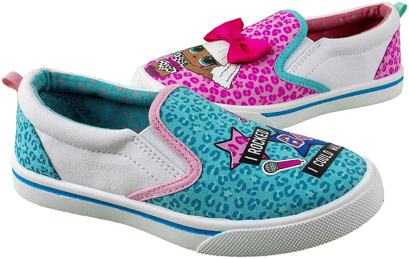 colorful slip on sneakers