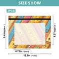 thumbnail image 2 of Rulers Cartoon A4 Pencil Pouch 3 Ring Zipper Pencil Pouches Pencil Case for Binder Cosmetic Bag 2 Pack, 2 of 6