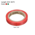 thumbnail image 2 of Uxcell 26Ft Tennis Racket Badminton Racquet Grip Finishing Tapes, Red/Green 2 Pack, 2 of 6
