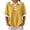 Yellow, variant on Hurxie Women's Old Money Half Button Golf Shirts Elegant Collared Tops with Pocket Pink,M