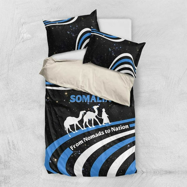 Ensemble de Literie Somalia avec Drapeau Camel Galaxy Spirit TS04