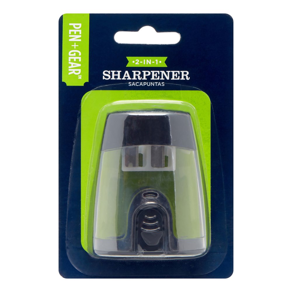Pen + Gear 2Hole Manual Sharpener (Black)
