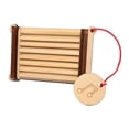 thumbnail image 1 of Piezas de tablero de actividades Juguetes sensoriales de madera Juguete interactivo de viaje para padres e hijos Sensorial Xilófono, 1 of 9