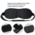 thumbnail image 3 of antifaz para dormir, ligero y cómodo, supersuave, ajustable 3D contorneado para dormir, trabajo por turnos, siestas, visera nocturna para hombres y mujeres, negro/azul/morado Ormromra WFLD-131, 3 of 9