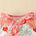 thumbnail image 6 of HWJAD Newborn Baby Girl Clothes One Piece Jumpsuits Clothes Long Sleeve Romper Spring Fall 3PCS Set Clothes for Baby, 6 of 9