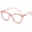 Pink - +3.00, variant on Reading Glasses for Women, Square Readers for Near Intermediate & Distance Vision, Lightweight Full Rim Fashion Eyeglasses,Pink - 2.50,Blue Light Blocking