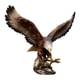 thumbnail image 1 of Figuras de águila, estatua de resina coleccionable, escultura de animal, escritorio de sobremesa 31cmx16.5cmx25.5cm, 1 of 9