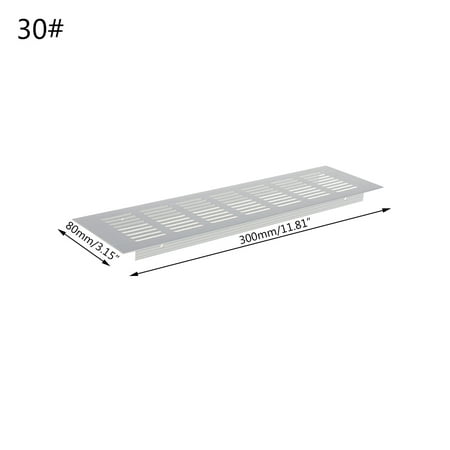 

JUNTEX Aluminum Alloy Air Vent Perforated Sheet Web Plate Ventilation Grille