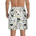 thumbnail image 3 of Naloa Puppy Men's Beach Shorts, Surfing shorts, Swim trunks, Quick Dry Swim Trunks for Surfing Beach Fun - 3X-Large, 3 of 9