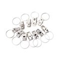 thumbnail image 2 of Curtain Rod Clip Rings Drapery Clips 20pcs, 2 of 6